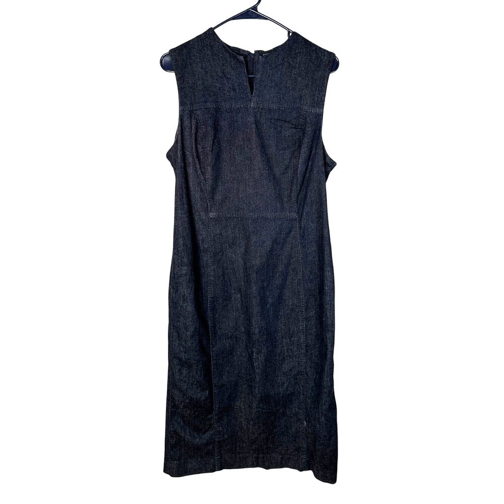 Banana Republic Black Midi Dress